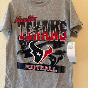 NFL Houston Texans Kids Gray and Red T-Shirt